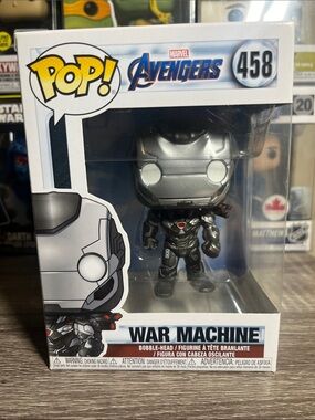 Funko Pop! Avengers War Machine - Silver and Black #458
